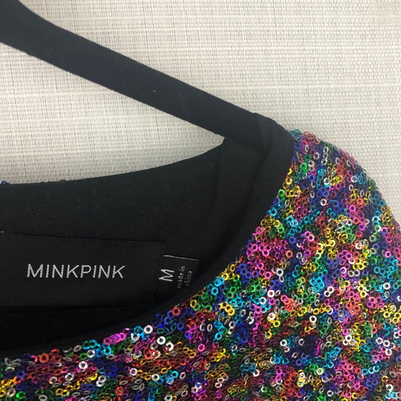 MINKPINK sequins crop top - Picture 4 of 6